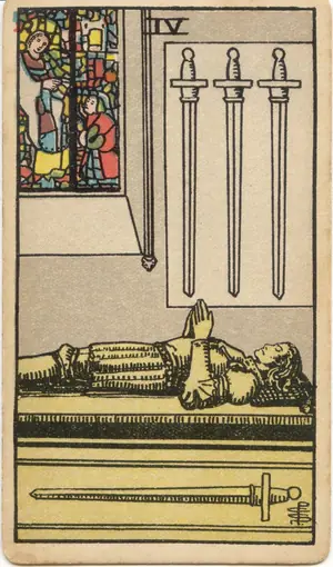 寶劍四 Four of Swords