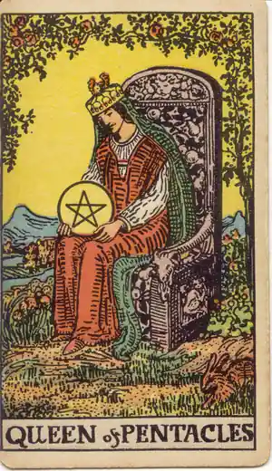 錢幣王后 Queen of Pentacles