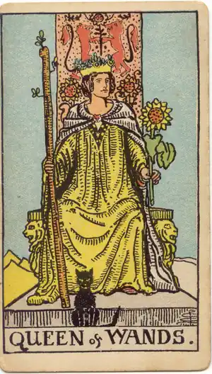 權杖王后 Queen of Wands
