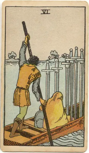 寶劍六 Six of Swords